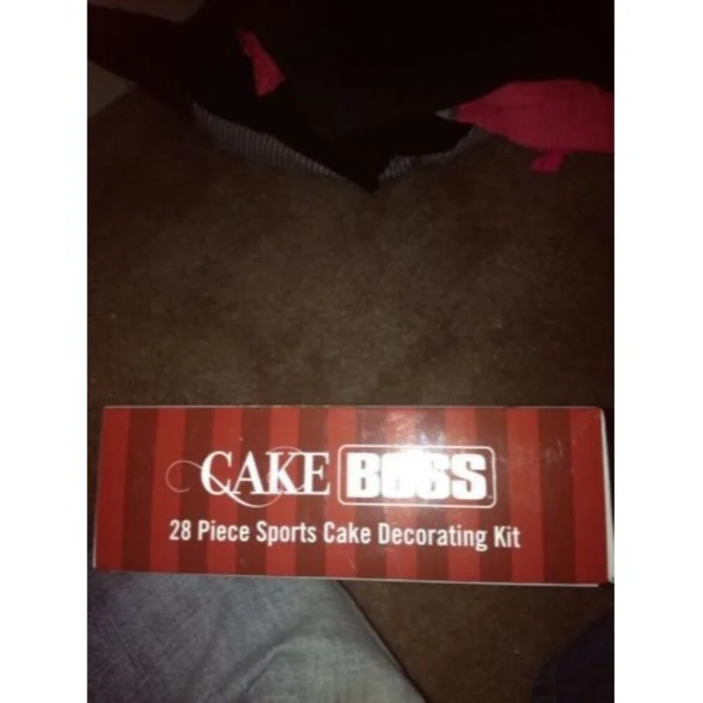 Cake Boss Sports Decorating Cake Kit 28 Pieces